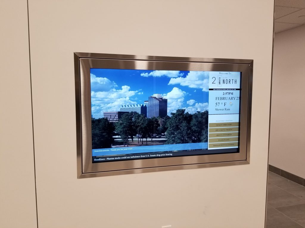 Recessed Digital Directories | Flush-Mount Digital Directory - EDC