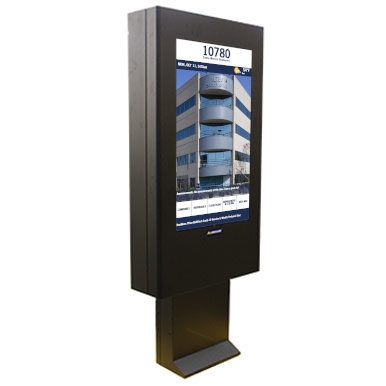 Outdoor Directory Sign - Free Standing 55 by EDC